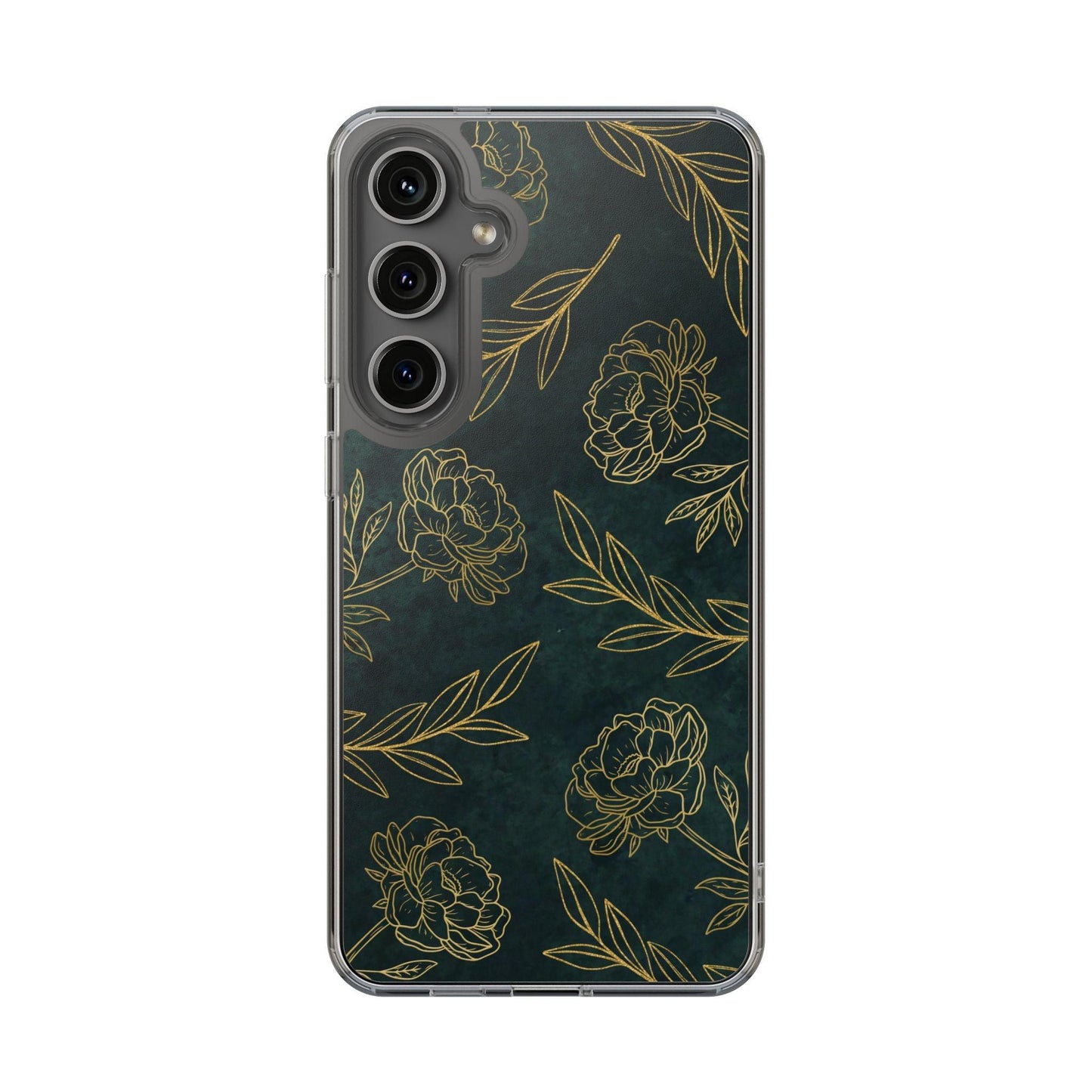 Floral Pattern Clear Cases