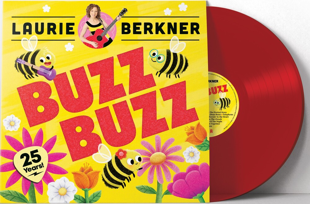 The Laurie Berkner Band - Buzz Buzz: 25th Anniversary Edition [Apple Red LP] Vinyl Record