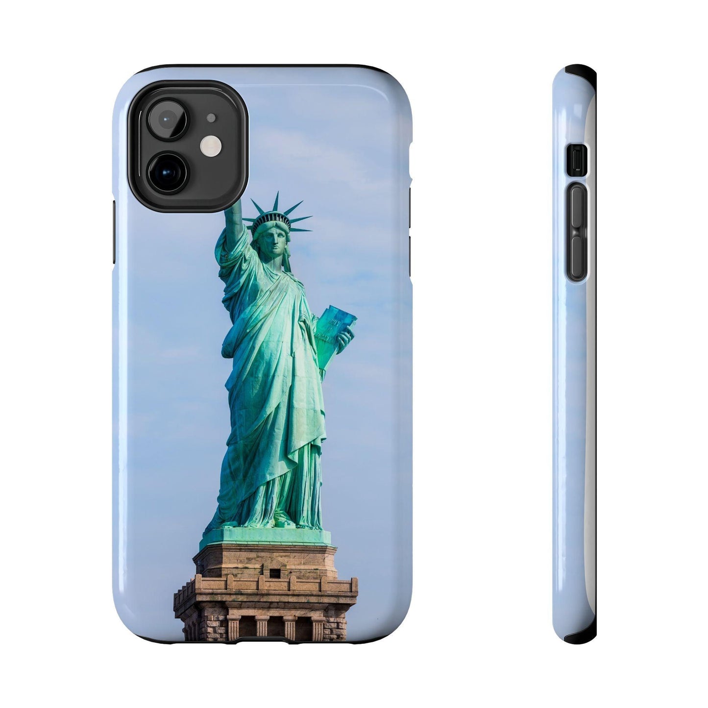Statue of Liberty Printed Tough Phone Case - Iconic Freedom Design