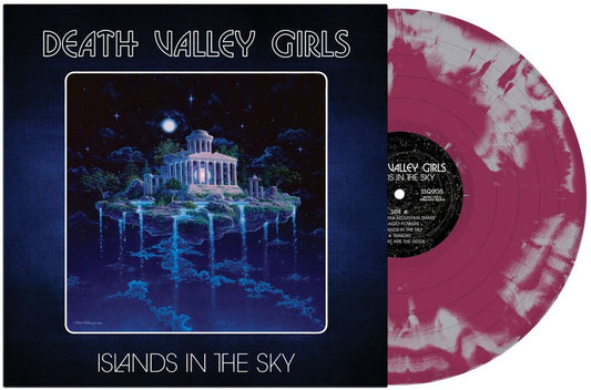 Death Valley Girls - Islands In The Sky - Grimace Purple W/Silver (Slv) [LP] Vinyl Record