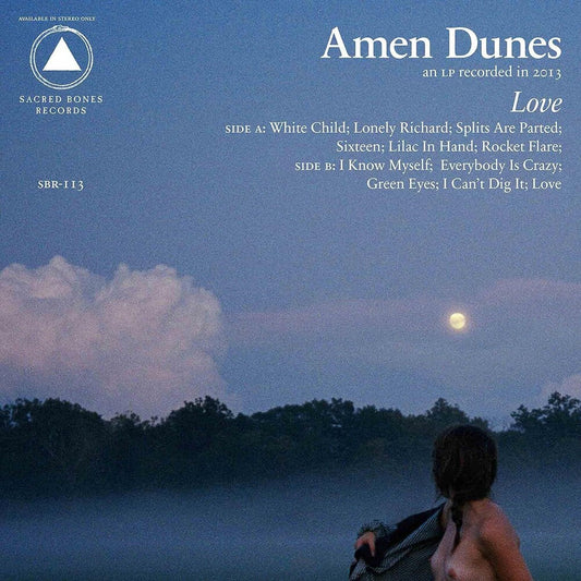 Amen Dunes - Love - Blue & White Marble (Blue) [Colored Vinyl] (Wht) Vinyl Record