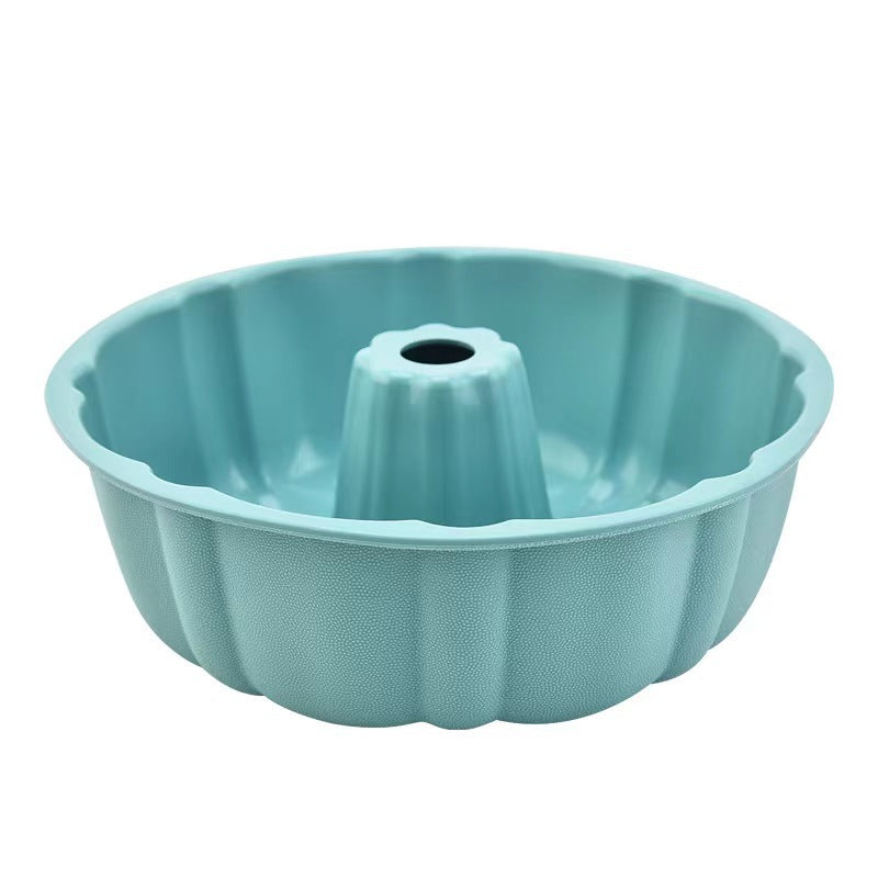 10-inch Non-Stick Silicone Bundt Pan - Multipurpose Baking Mold for Cakes, Jello & Gelatin