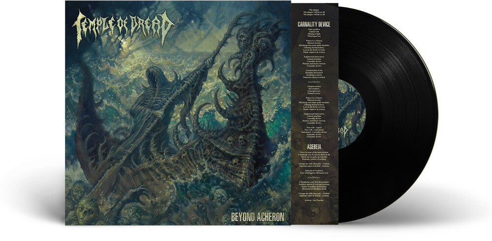 Temple Of Dread - Beyond Acheron (Blk) [LP] Vinyl Record