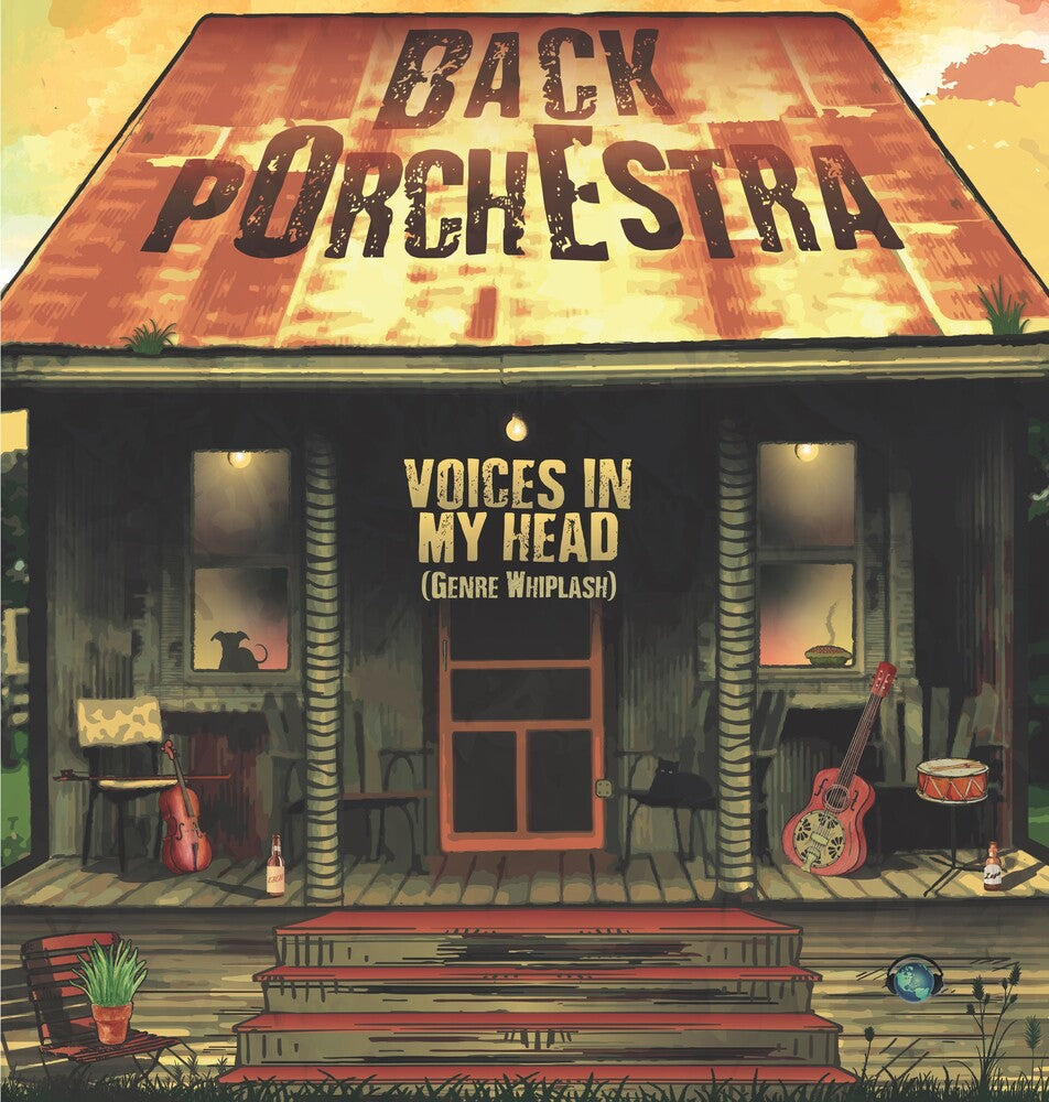 Back pOrchEstra - Voices In My Head (Genre Whiplash) [LP] Vinyl Record