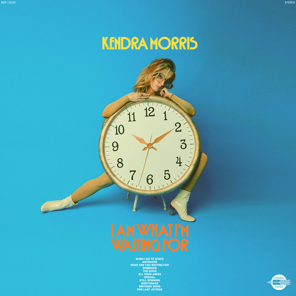 Kendra Morris - I Am What I'm Waiting For [Transparent Blue w/ White Swirl LP] Vinyl Record