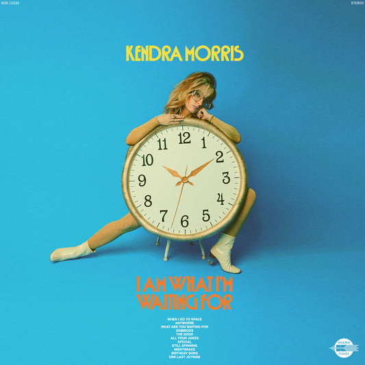 Kendra Morris - I Am What I'm Waiting For [Transparent Blue w/ White Swirl LP] Vinyl Record