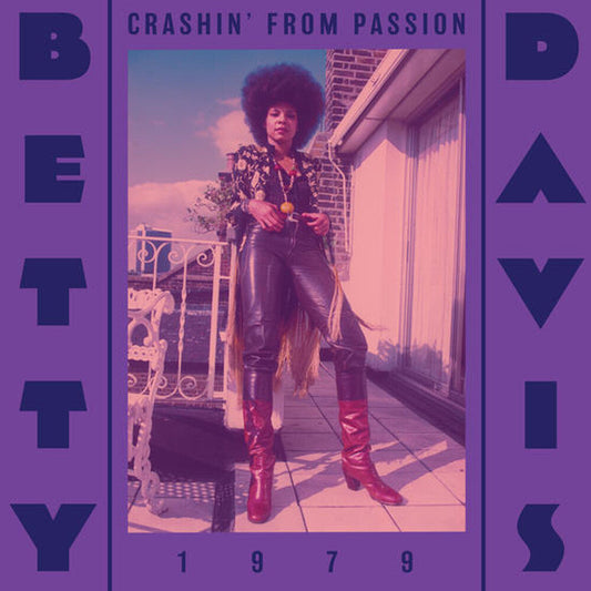 Betty Davis - Crashin' From Passion - Red [Colored Vinyl] (Red) Vinyl Record