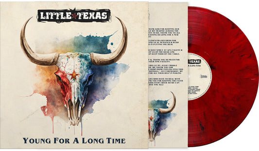 Little Texas - Young For A Long Time - Red Marble [Colored Vinyl] (Red) Vinyl Record