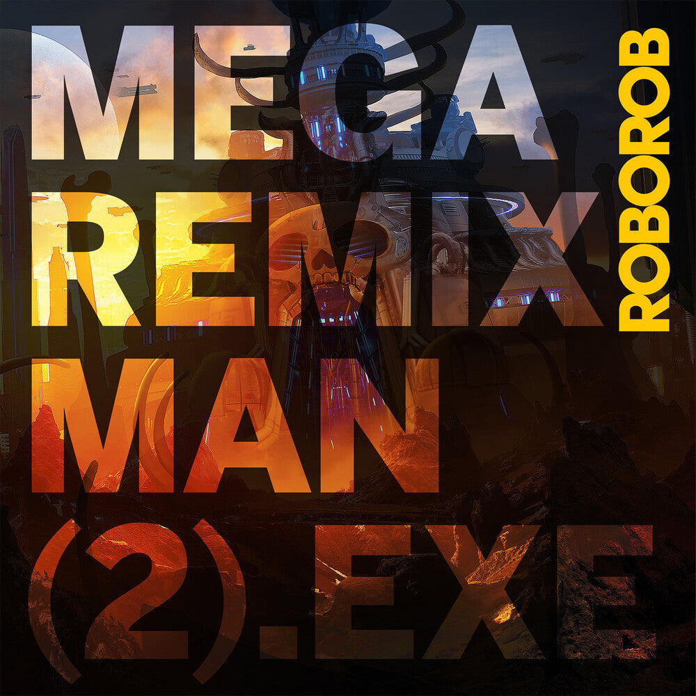 Roborob - Mega Remix Man (2).Exe [Clear Vinyl] Vinyl Record