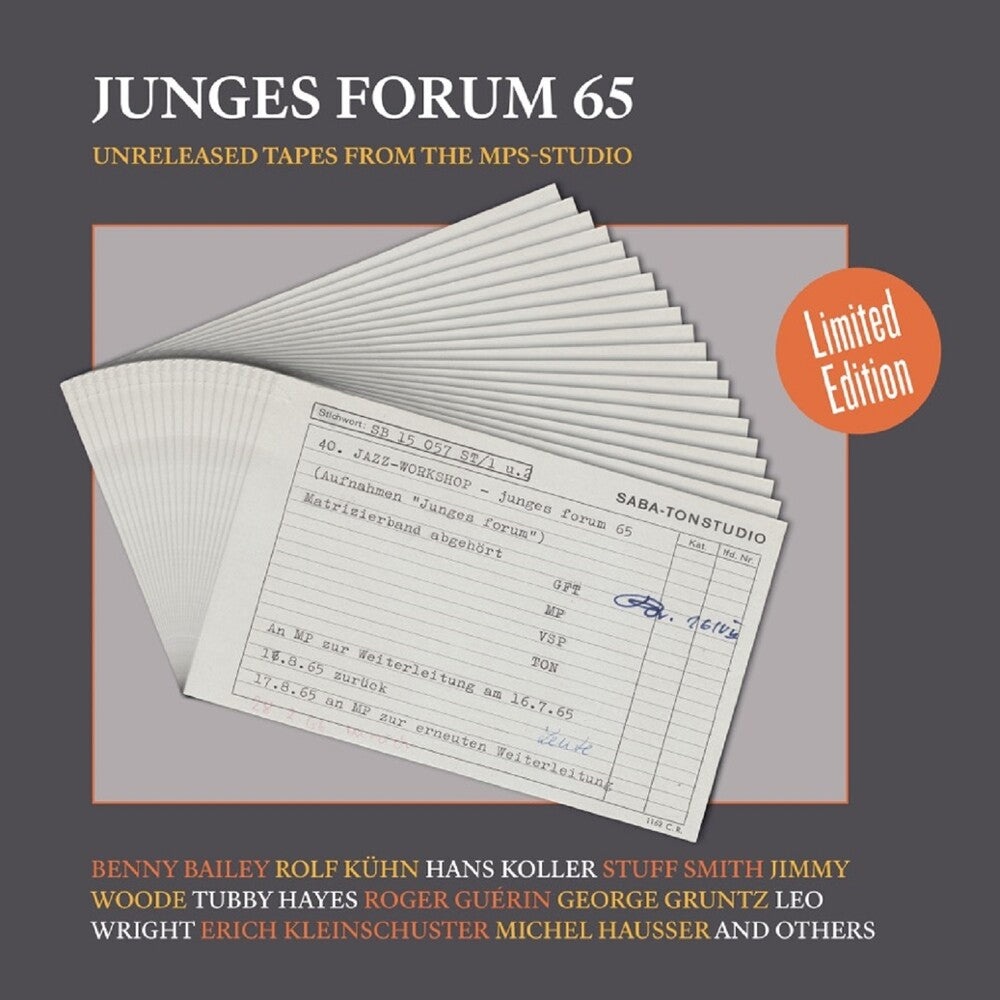 Junges Forum 65: Unreleased Tracks From / Various - Junges Forum 65: Unreleased Tracks From / Various [LP] Vinyl Record