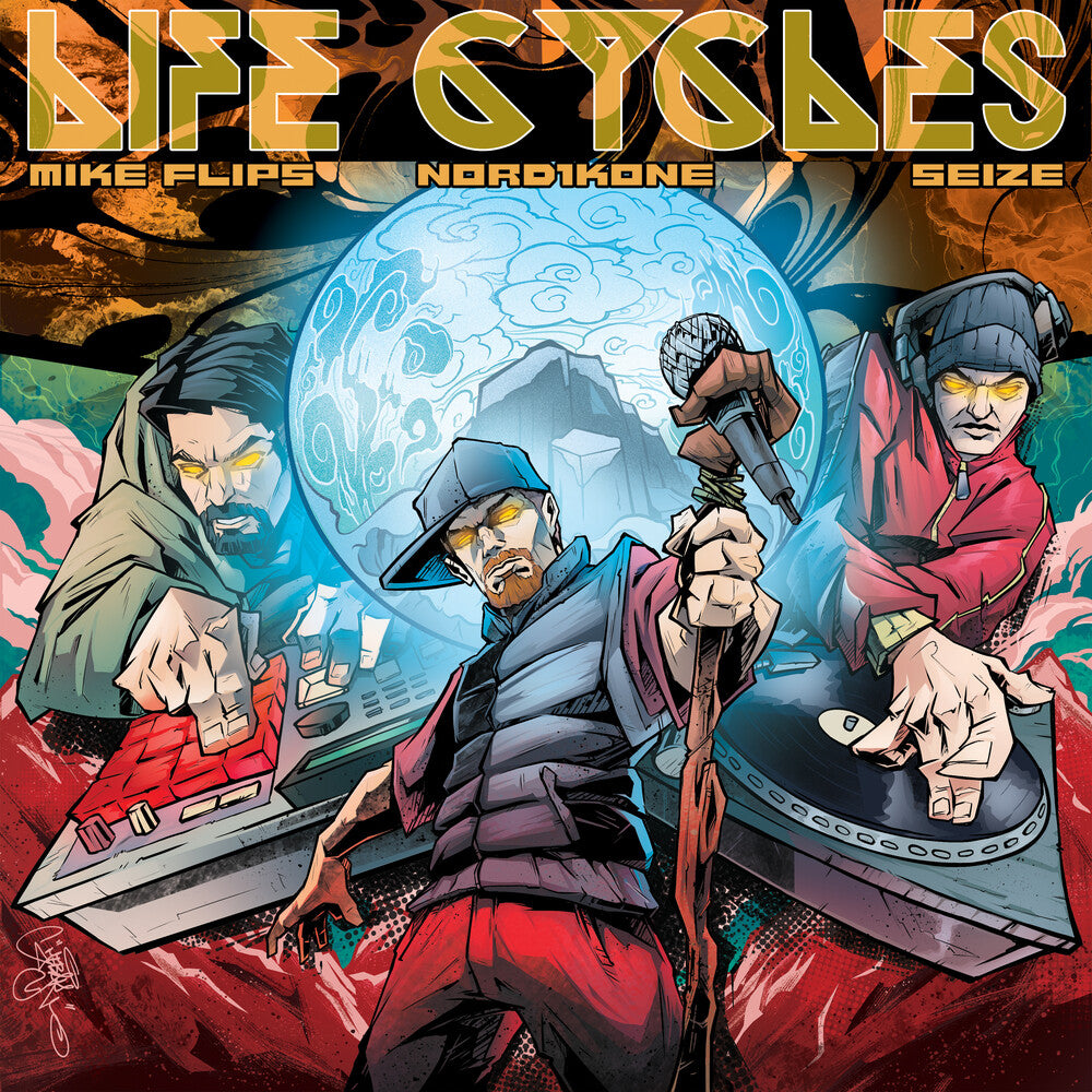 Mike Flips  & Nord1kone & Seize - Life Cycles [LP] Vinyl Record