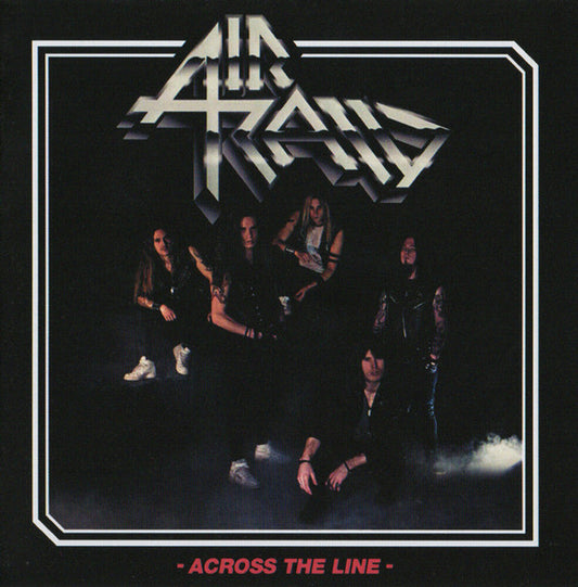 Air Raid - Across The Line - White [Colored Vinyl] (Wht) Vinyl Record