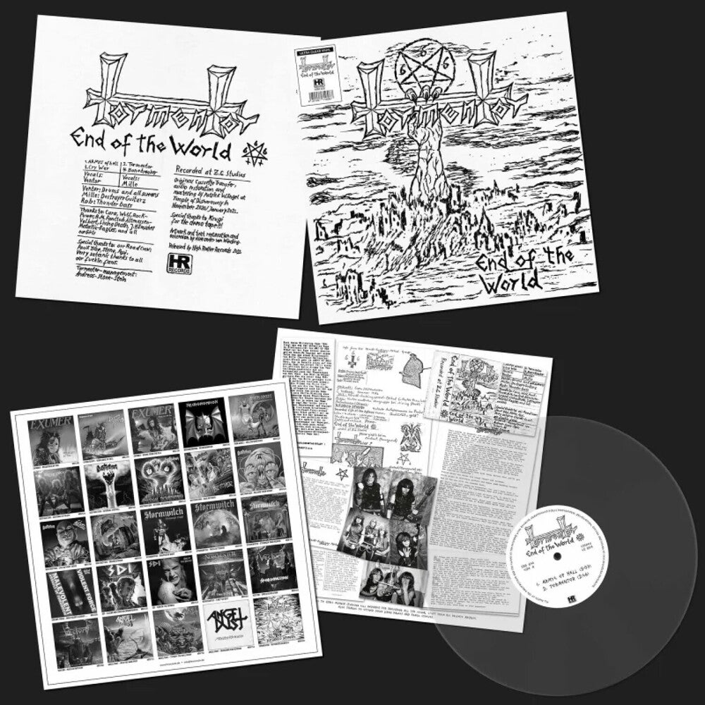 Tormentor - End Of The World Demo '84 - Trans Ultra Clear [LP] Vinyl Record