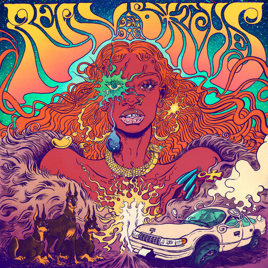 Kari Faux - Real B-Tches Don't Die! - Neon Violet [Colored Vinyl] Vinyl Record