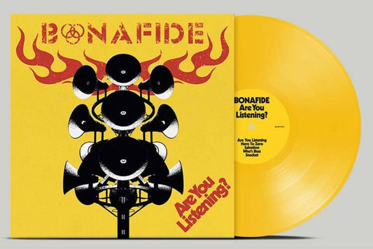 Bonafide - Are You Listening? - Yellow [Colored Vinyl] (Ylw) Vinyl Record