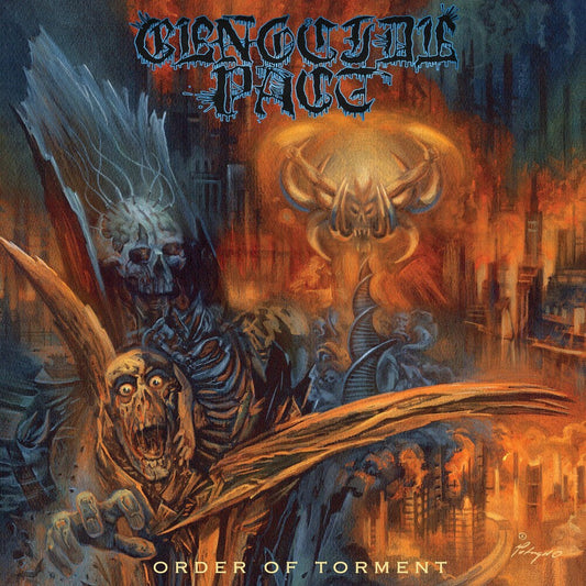 Genocide Pact - Order Of Torment (Blk) (Blue) [Colored Vinyl] (Org) (Spla) Vinyl Record