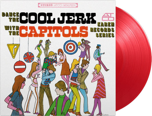 Capitols - Dance The Cool Jerk [Colored Vinyl] [Limited Edition] [180 Gram] (Red) (Hol) Vinyl Record