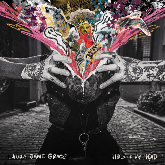Laura Jane Grace - Hole In My Head [Colored Vinyl] (Pnk) [Download Included] Vinyl Record