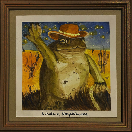 Anita Velveeta - Western Amphibians [Colored Vinyl] [Clear Vinyl] (Grn) [Limited Edition] Vinyl Record