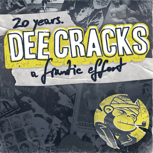 DeeCracks - 20 Years. A Frantic Effort (10in) (Blk) [Colored Vinyl] Vinyl Record