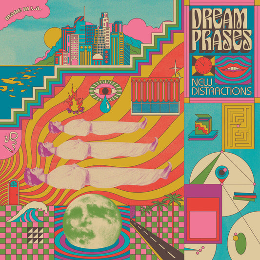 Dream Phases - New Distractions [Colored Vinyl] [Limited Edition] (Pnk) Vinyl Record