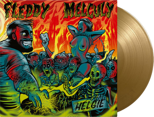 Fleddy Melculy - Helgie [Colored Vinyl] (Gol) [Limited Edition] [180 Gram] (Post) Vinyl Record
