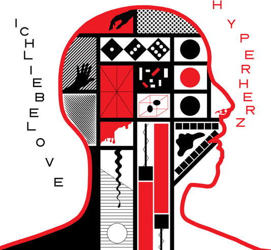 Ichliebelove - Hyperherz - White [Colored Vinyl] [Limited Edition] (Wht) Vinyl Record