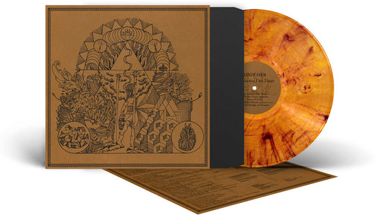 kinit her - Nature Out There - Amber/Black Marble [Colored Vinyl] Vinyl Record