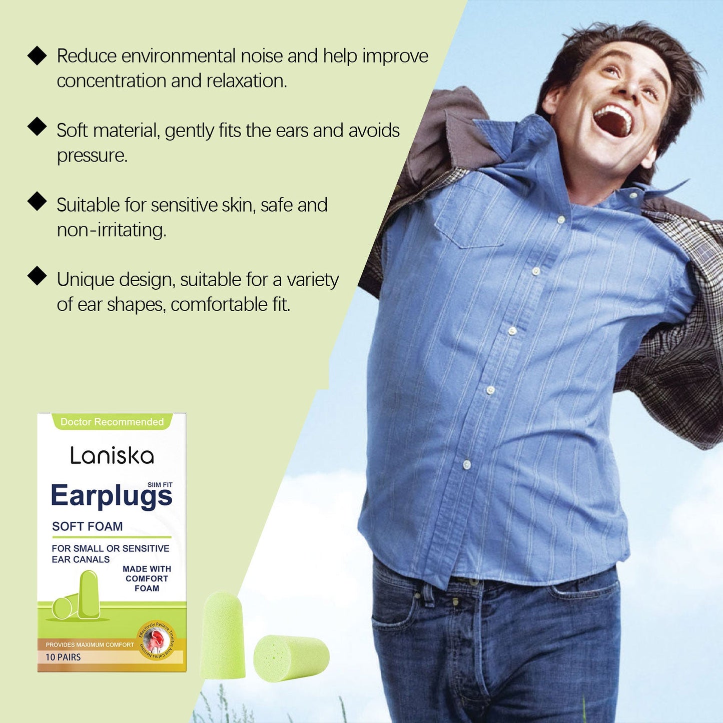 Ear Care Reduces Noise And Improves Ear Comfort Care Nourishes Ear Care