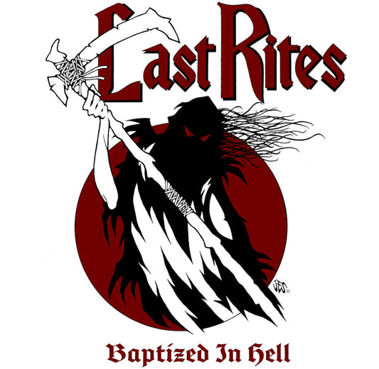 Last Rites - Baptized In Hell (Uk) [LP] Vinyl Record