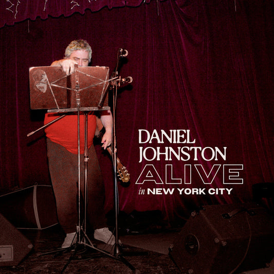 Daniel Johnston - Alive In New York City - White [Colored Vinyl] (Wht) Vinyl Record