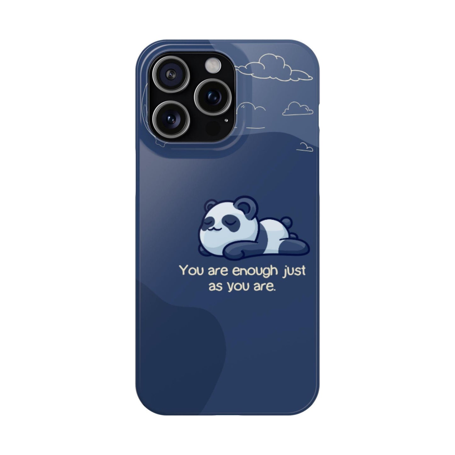Panda Dreams Phone Case – Cozy Vibes & Inspiring Words