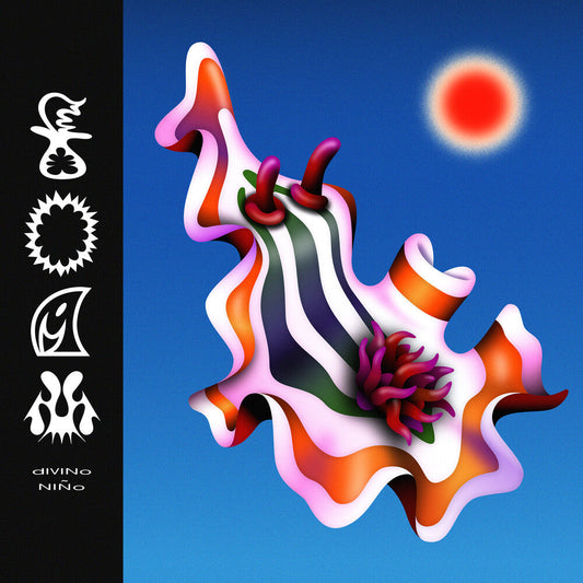 Divino Niño - Foam - Red/Yellow Swirl [Colored Vinyl] (Red) (Ylw) Vinyl Record