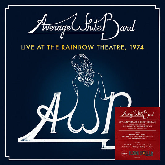 Average White Band - Live At The Rainbow Theatre 1974  [LP] Vinyl Record