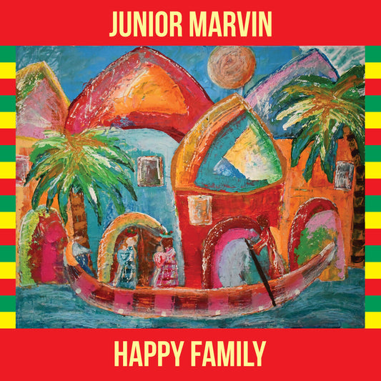 Junior Marvin - Happy Family [Red, Gold & Green LP] Vinyl Record