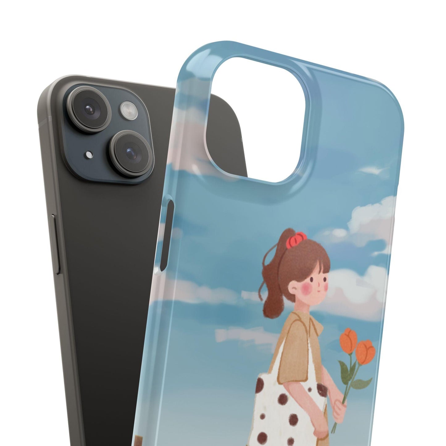 Joyful Stroll Mobile Cover – Embrace Happiness Everywhere You Go!