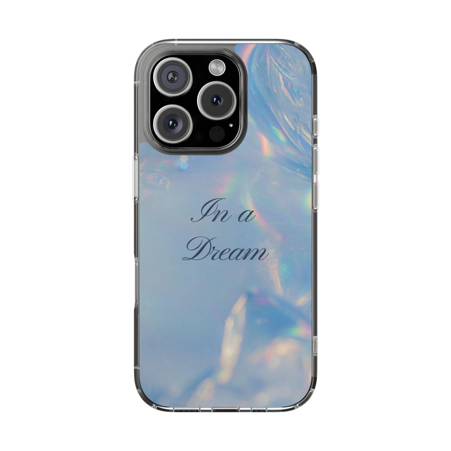 In a Dream Shinny Blue Clear Cases