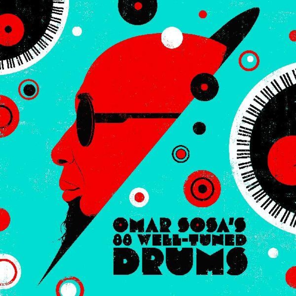 Omar Sosa - Omar Sosa's 88 Well-Tuned Drums [Clear Vinyl] (Red) [Record Store Day] Vinyl Record