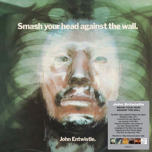 John Entwistle - Smash Your Head Against The Wall [Colored Vinyl] (Grn) (Uk) Vinyl Record