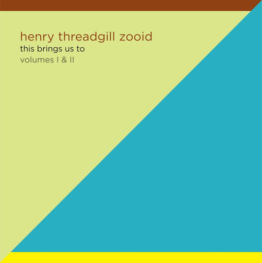 Henry Threadgill - This Brings Us To Vol. 1 & 2 [LP] Vinyl Record
