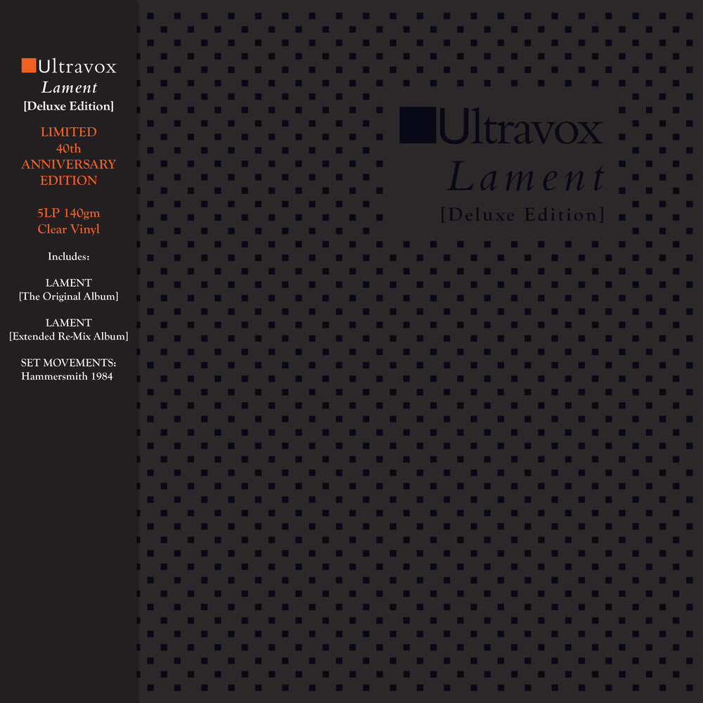 Ultravox - Lament (Deluxe Edition): Limited 40th Anniversary [LP] Vinyl Record