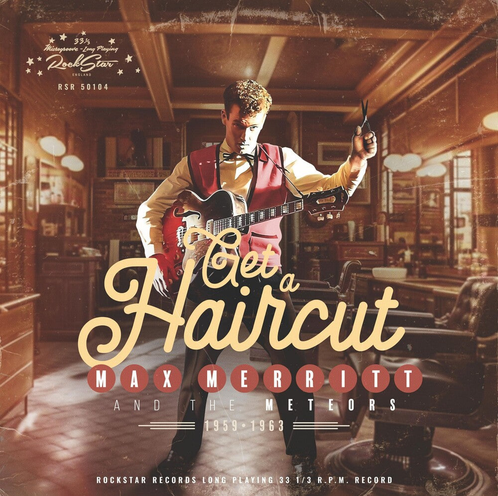 Max Merritt - Get A Haircut (W/Cd) (10in) [LP] Vinyl Record