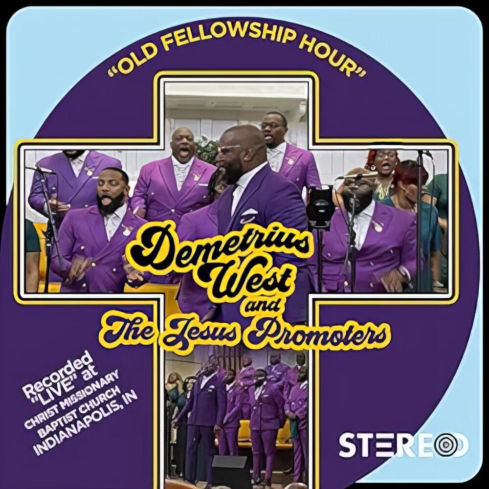 Demetrius West  & Jesus Promoters - Our Fellowship Hour (Blk) [LP] Vinyl Record