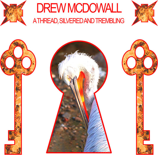 Drew McDowall - Thread, Silvered And Trembling [Colored Vinyl] (Red) Vinyl Record