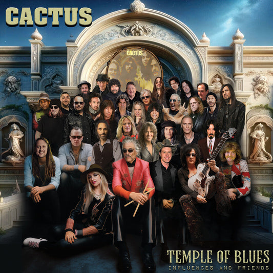 Cactus - Temple Of Blues [Colored Vinyl] (Red) [Reissue] Vinyl Record