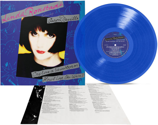 Linda Ronstadt - Cry Like A Rainstorm - Howl Like The Wind (Blue) [LP] Vinyl Record