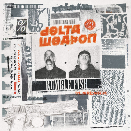 Delta Weapon - Rumble Fish [Colored Vinyl] (Ep) (Red) Vinyl Record