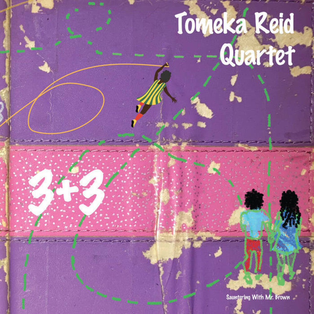 Tomeka Reid - 3+3 (Blk) [Limited Edition] Vinyl Record