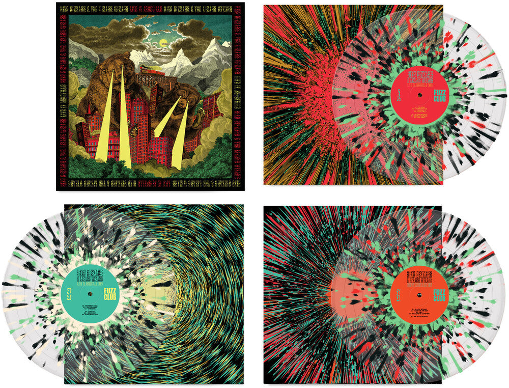 King Gizzard & The Lizard Wizard - Live In Asheville 19 (Fuzz Club Official Bootleg) [LP] Vinyl Record