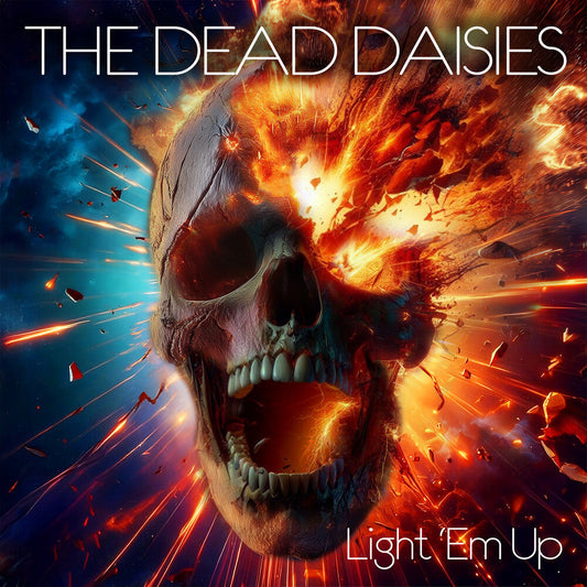 Dead Daisies - Light 'em Up - Marbled Orange/Red [Colored Vinyl] (Gate) Vinyl Record